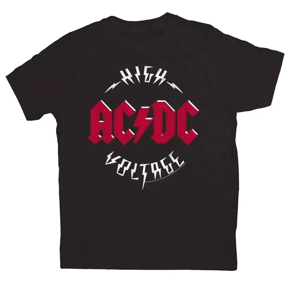 Classic ACDC Print Men T-shirt