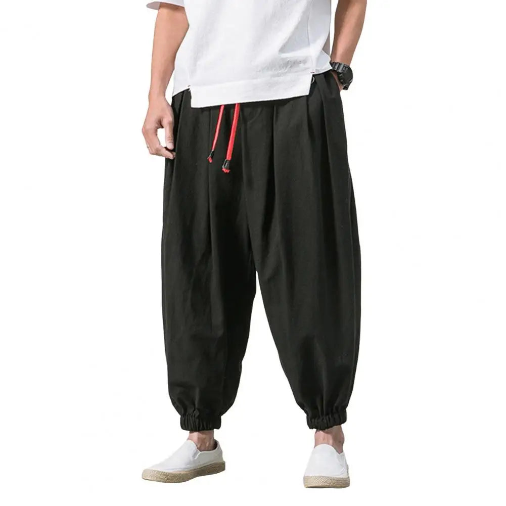 Drawstring Harem Men’s Pants