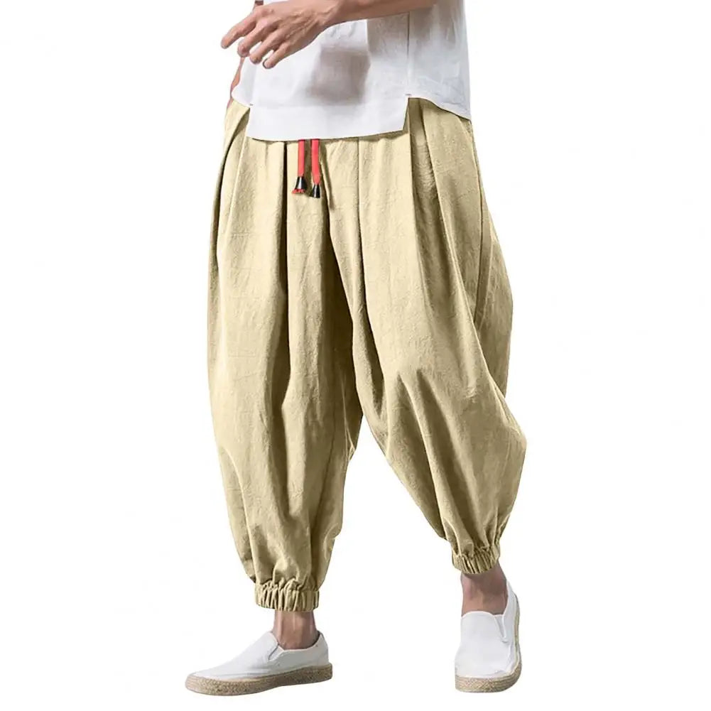 Drawstring Harem Men’s Pants