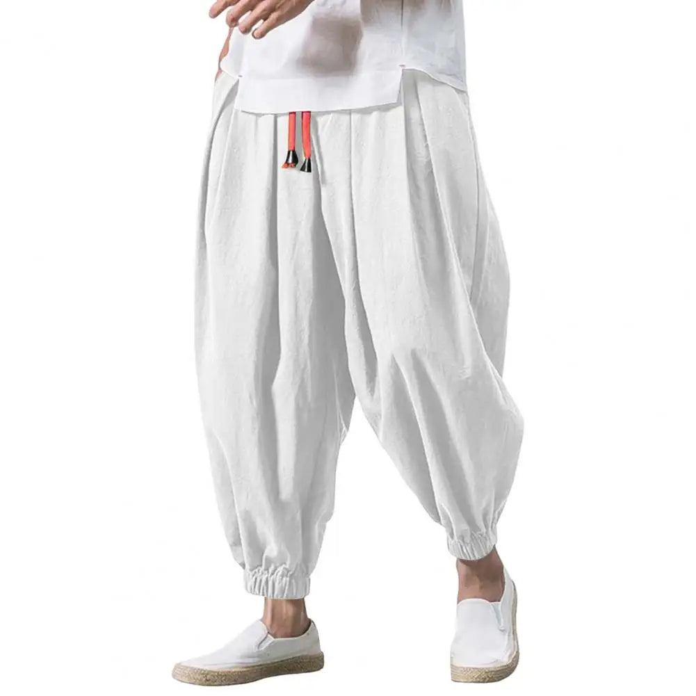 Drawstring Harem Men’s Pants