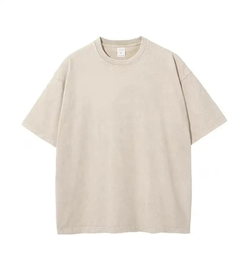 Cotton Retro Men Vintage T-shirt