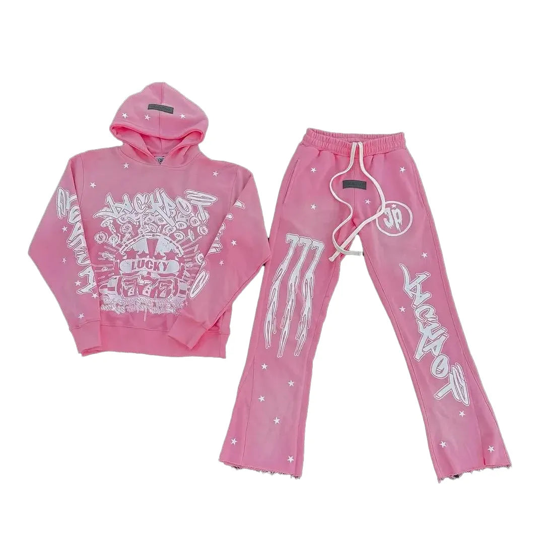 Men's Y2K Tracksuit Streetwear Set