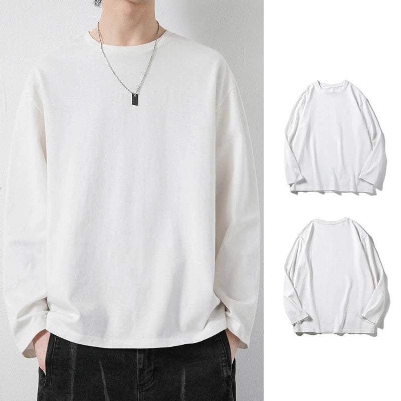 Casual Long Sleeve Men T-shirts