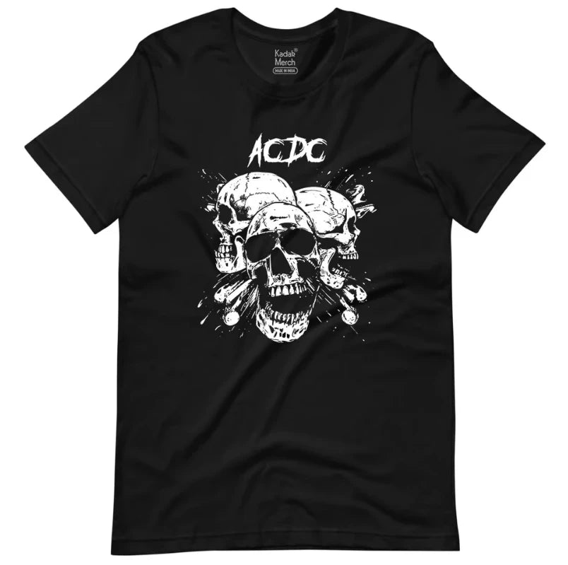 80's Punk ACDC Vintage Men's T-shirt