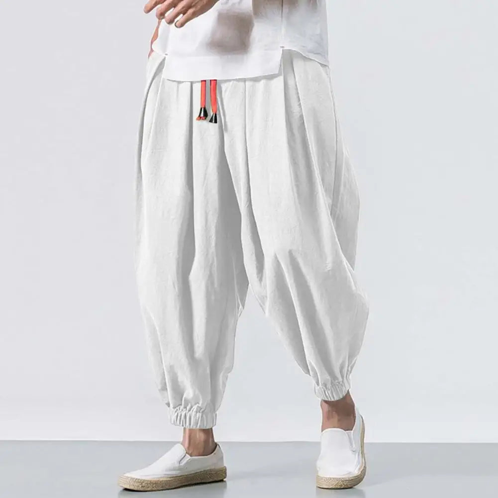 Drawstring Harem Men’s Pants