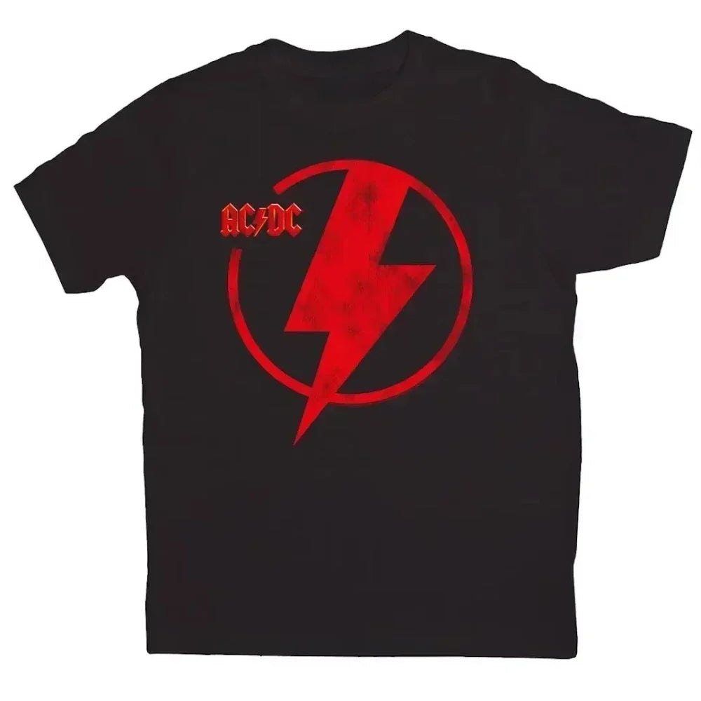 Classic ACDC Print Men T-shirt