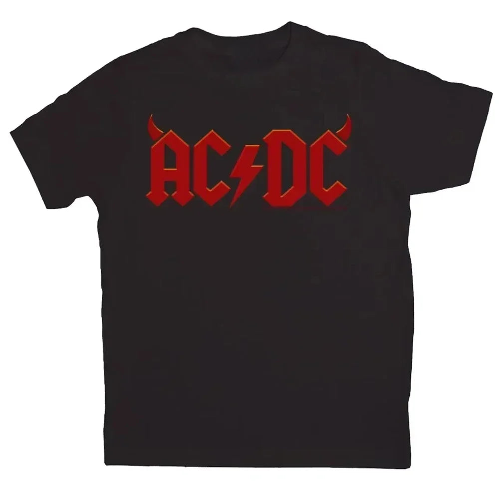Classic ACDC Print Men T-shirt