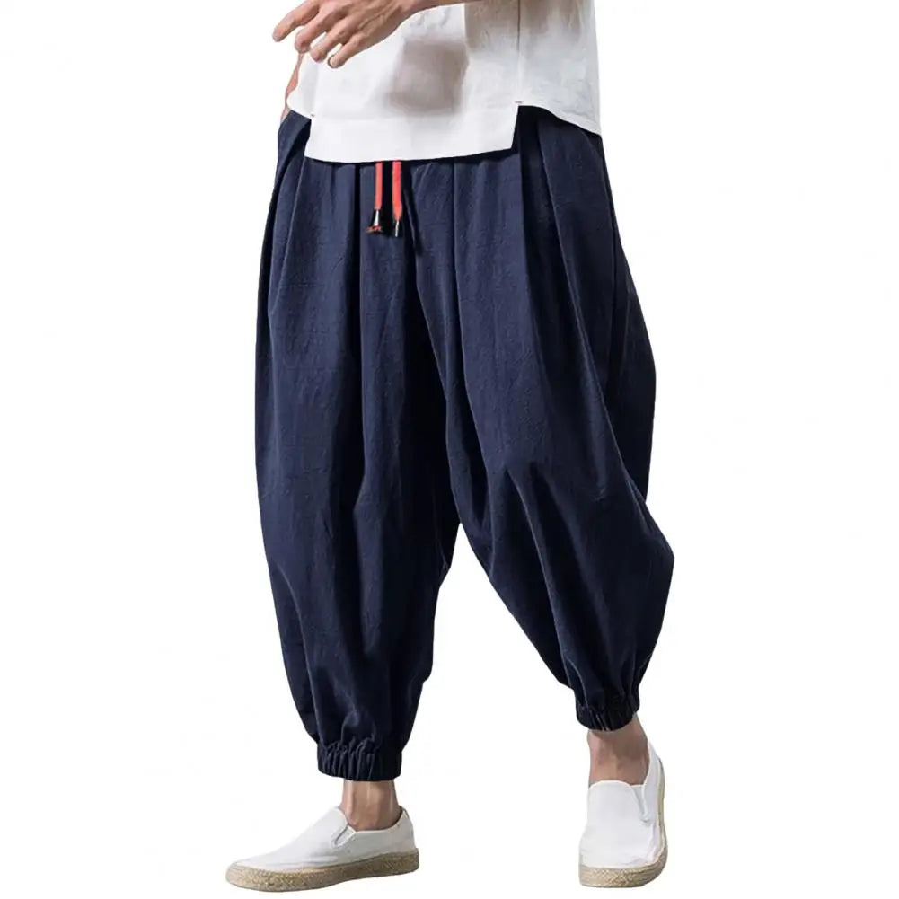 Drawstring Harem Men’s Pants