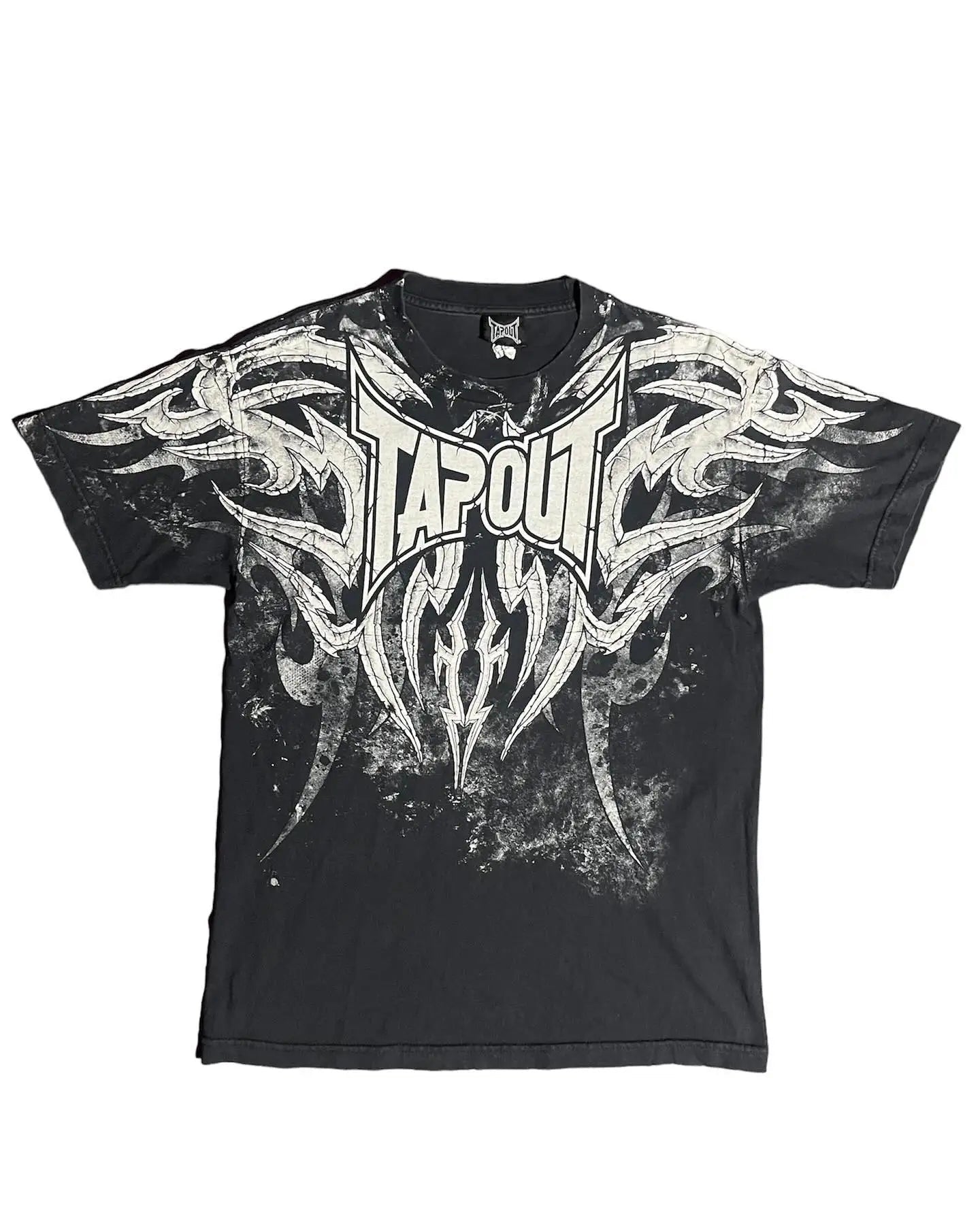 Gothic Hip Hop Graphic Print Oversized T-shirt