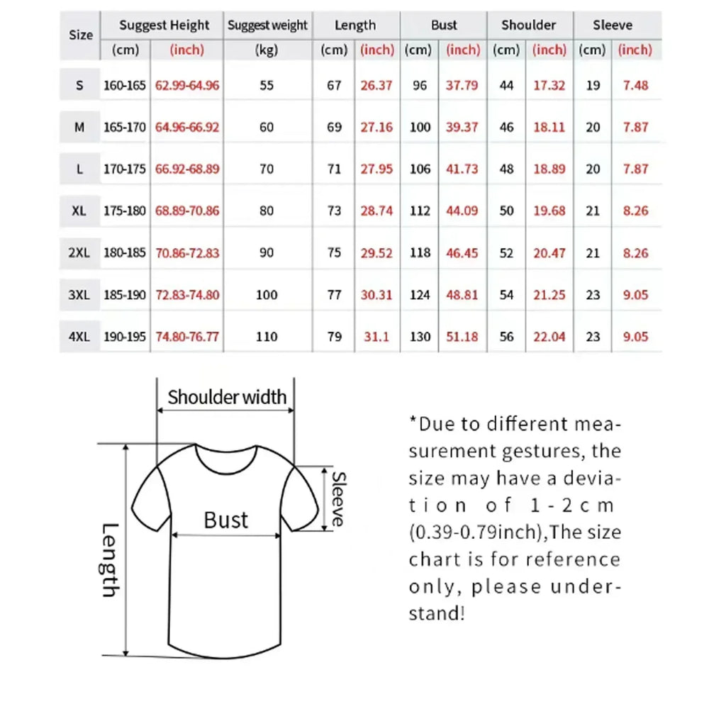 Classic ACDC Print Men T-shirt
