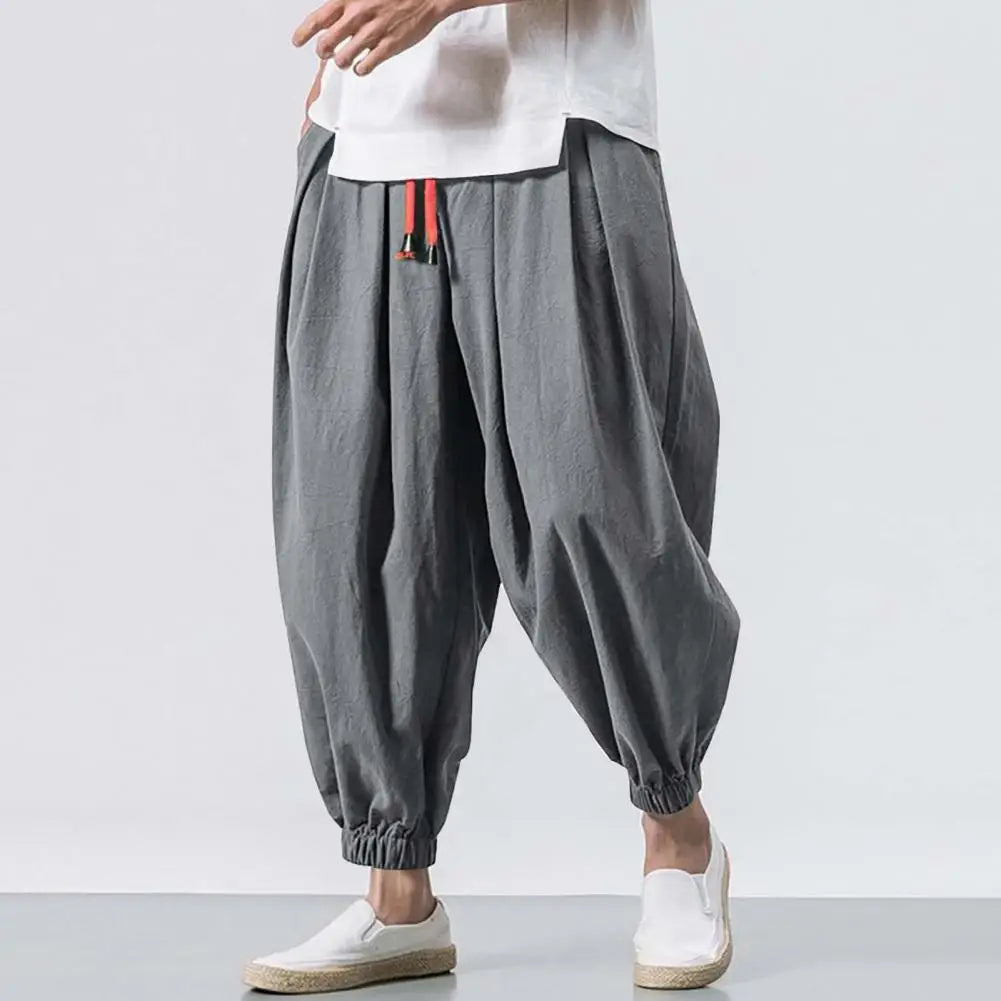 Drawstring Harem Men’s Pants