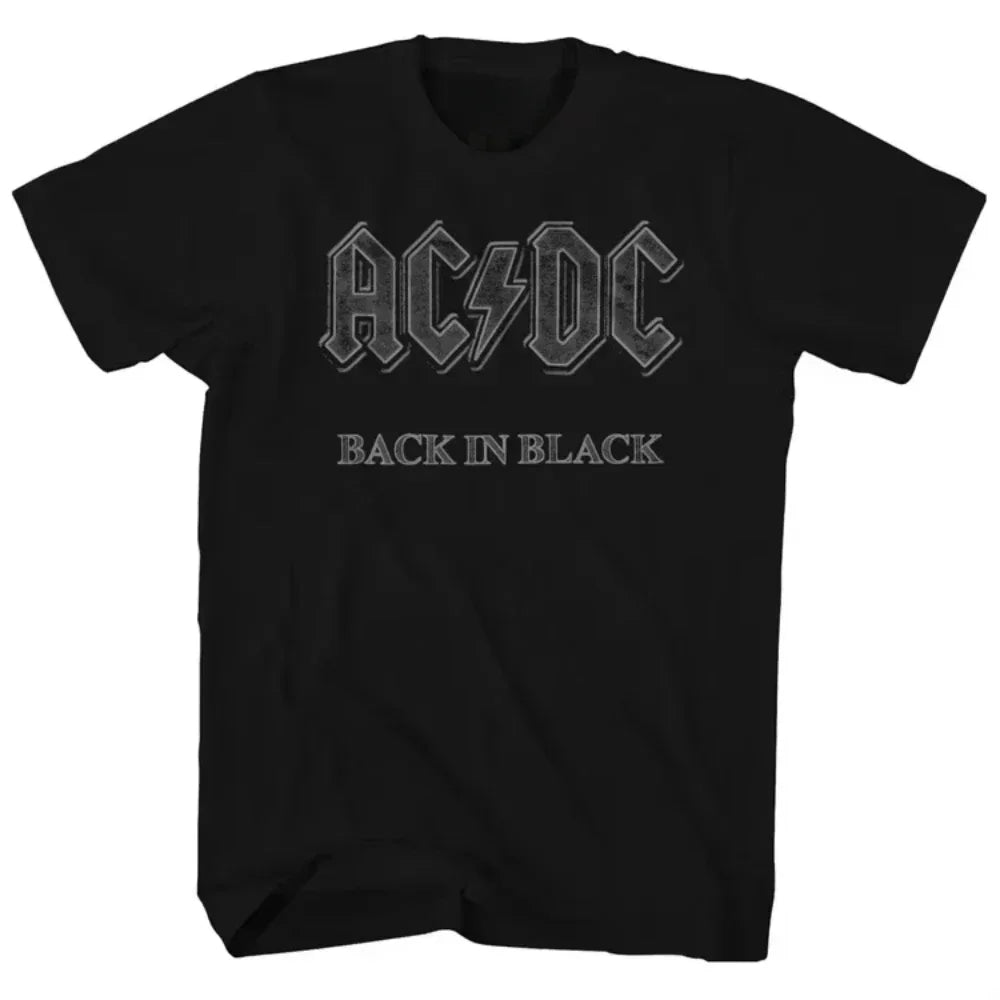 Classic ACDC Print Men T-shirt