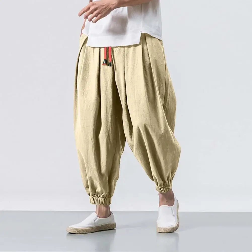 Drawstring Harem Men’s Pants