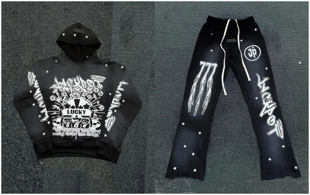 Men's Y2K Tracksuit Streetwear Set