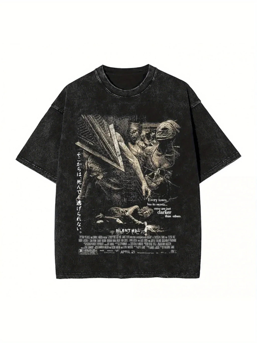 Silent Hill Washed T Shirt
