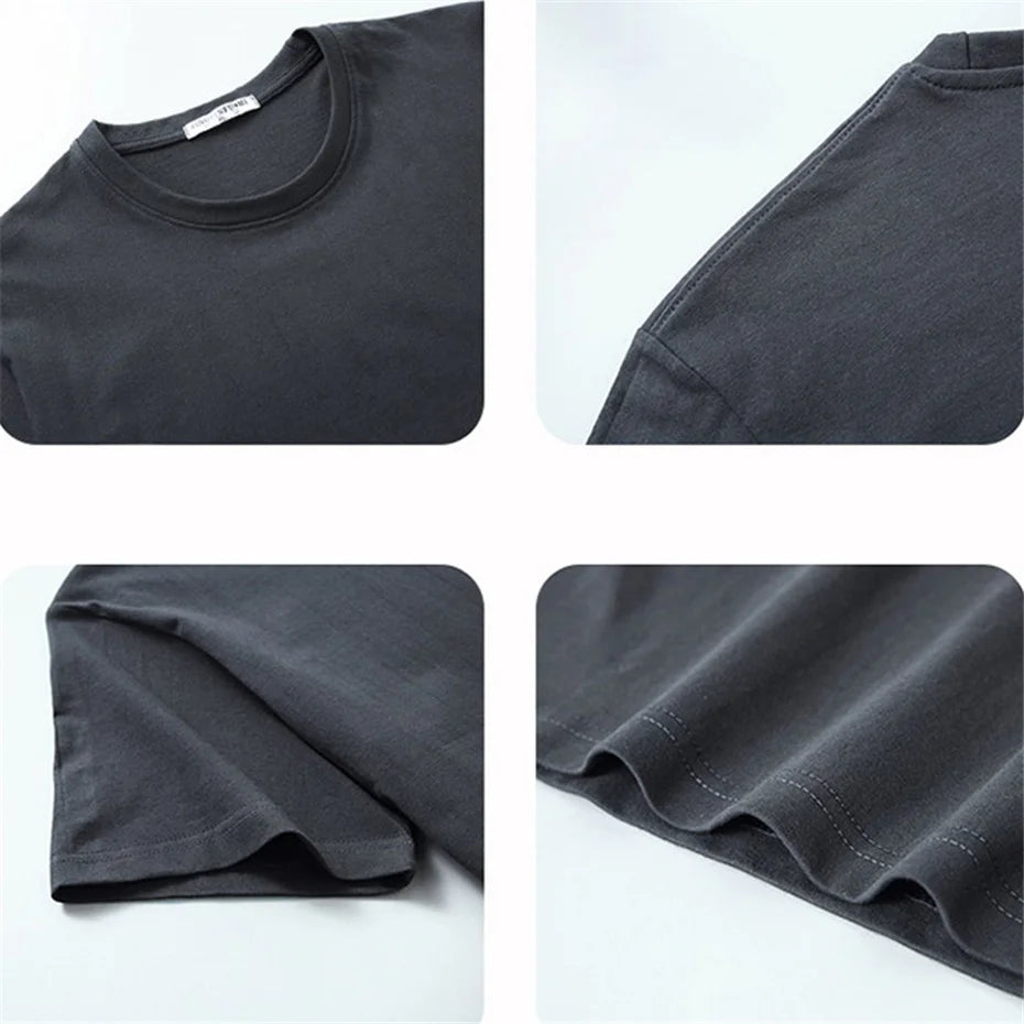 Summer Cotton Men T Shirt