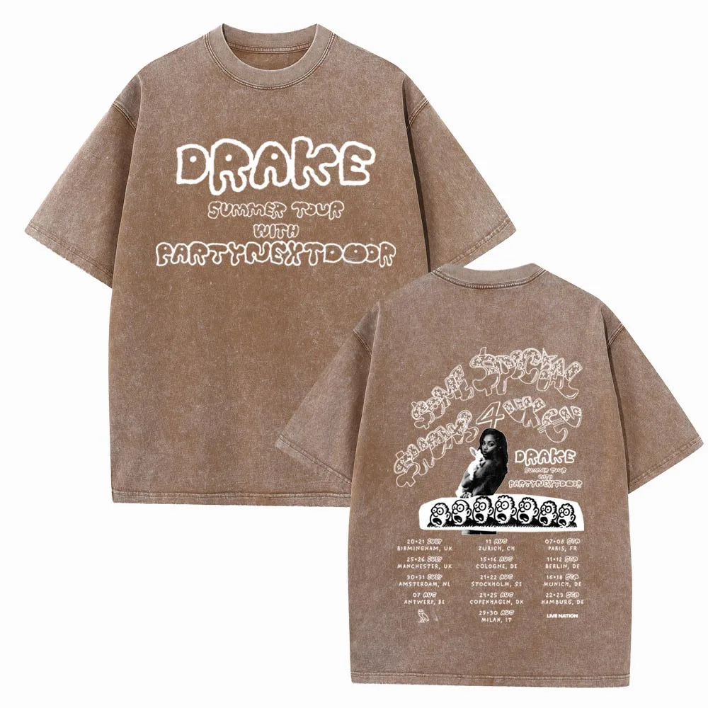 Drake Europe Tour with Partynextdoor Vintage T-shirt