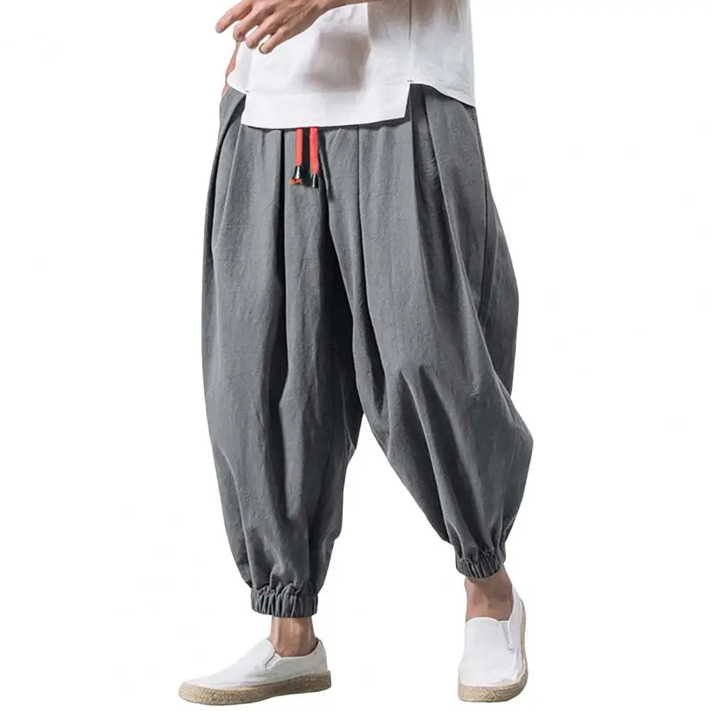 Drawstring Harem Men’s Pants