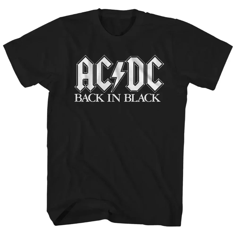 Classic ACDC Print Men T-shirt