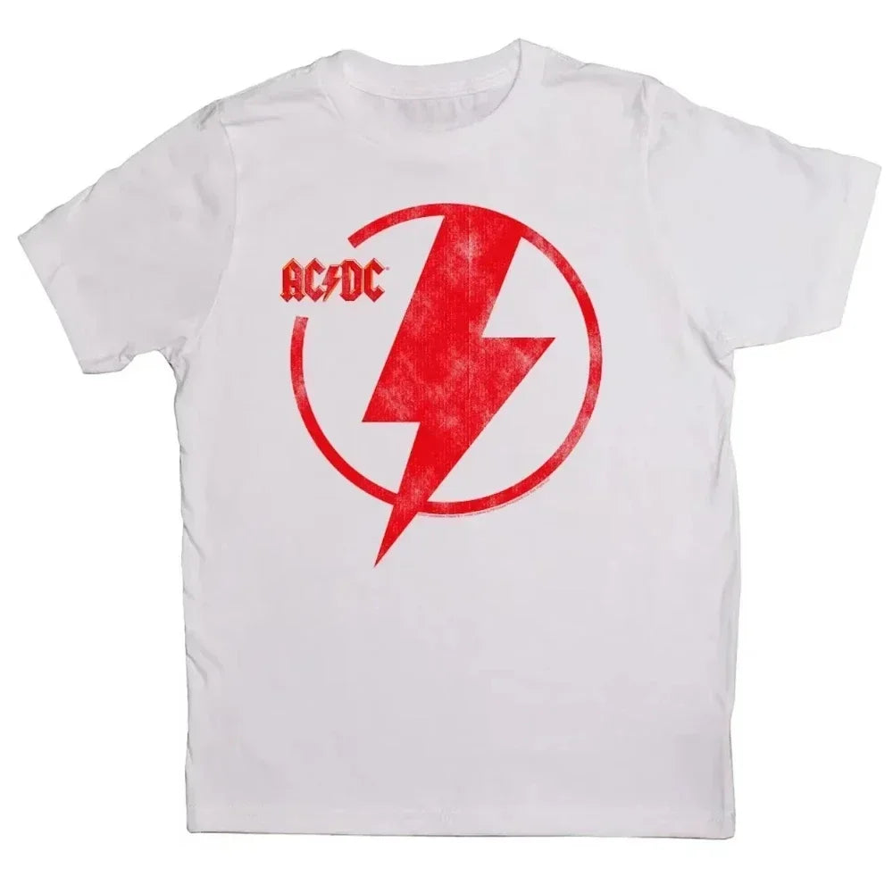 Classic ACDC Print Men T-shirt