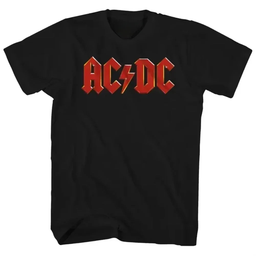 Classic ACDC Print Men T-shirt